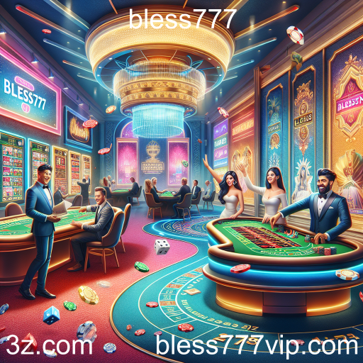 Experiência Imersiva com Jogos Ao Vivo no Bless777